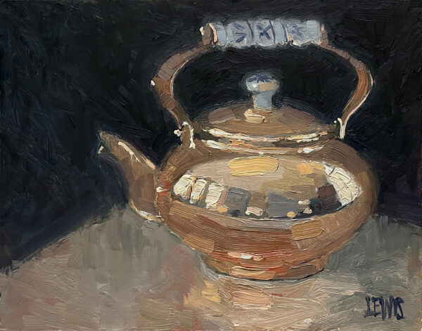 <i><b>"Copper Kettle"</b></i><br>14"x11" Fine Art Print<br>on 20"x16" Paper